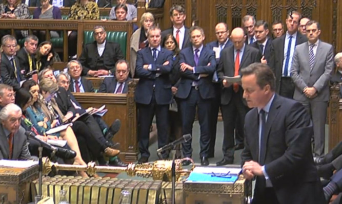 Will David Cameron definitely depart the despatch box before the next general election?
