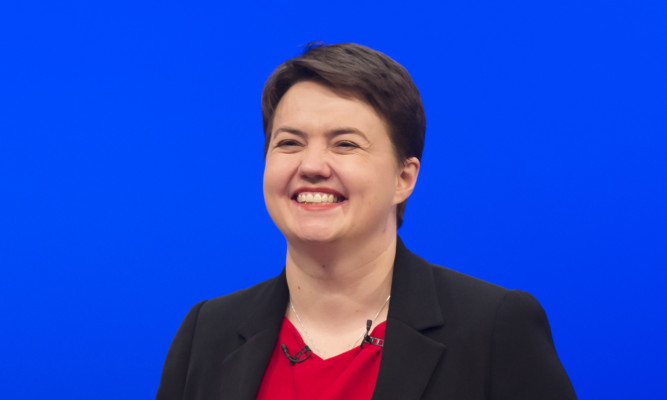 Leader of the Scottish Conservatives Ruth Davidson.