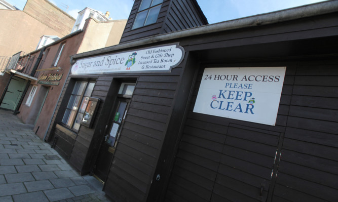 Sugar and Spice cafe in Arbroath closed last week due to 'unforeseen circumstances'.