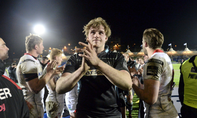 Captain Jonny Gray will lead Glasgow in two crucial matches in Italy in the next week.