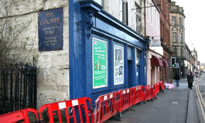 The former Clachan Bar on South Methven Street. 