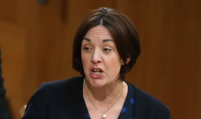 Scottish Labour leader Kezia Dugdale.