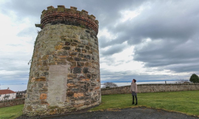 Councillor Kay Carrington at Dysart Windmill, which Fife Council hopes to open to the public.