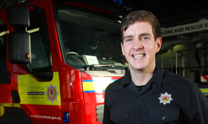 Stevie McCrorie has gone back to the fire service less than a year after winning the BBC talent show.
