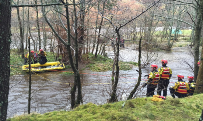 John Kenny has praised the efforts of Scottish Fire and Rescue after they came to his familys aid.