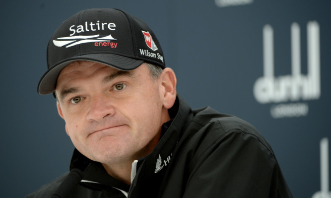 Paul Lawrie: "Doesn't get any easier" watching son Michael at the Scottish Boys'.