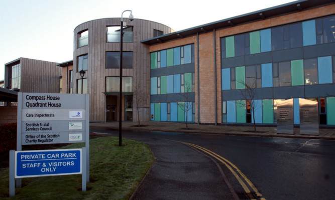 The Care Inspectorate building at Compass House in Dundee.
