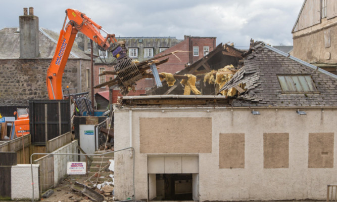 The former nightclub is being knocked down to make way for new affordable housing in the city.