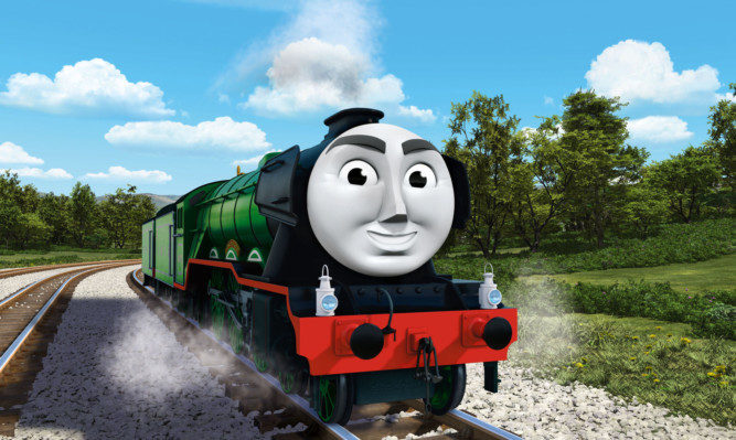 The Flying Scotsman features in the upcoming film Thomas & Friends:  The Great Race.