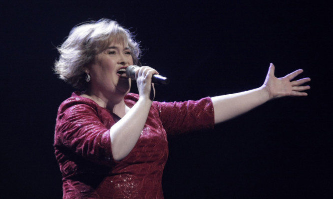 Susan Boyle will perform at the Caird Hall on July 6.