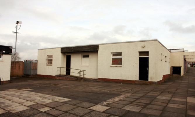 The former police station.