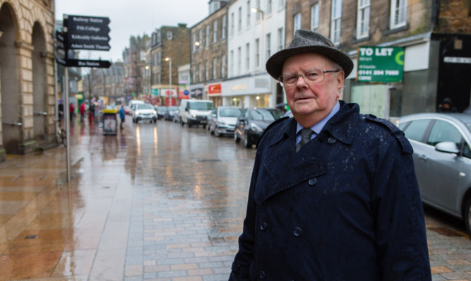 David Galloway wants action on people abusing the towns pedestrian zone.