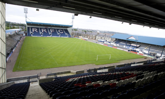 Officers were called to Starks Park in Kirkcaldy at 9am on Wednesday morning.