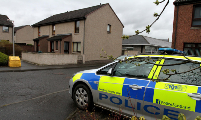 Police were called to Don Street in Forfar earlier this week.