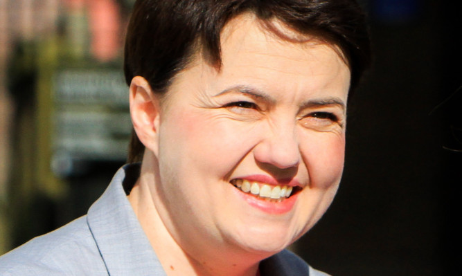 Conservative leader Ruth Davidson.