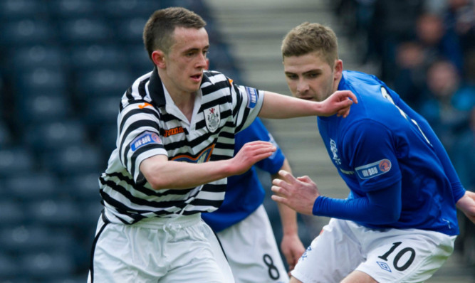 Aidan Connolly in action for Queens Park.