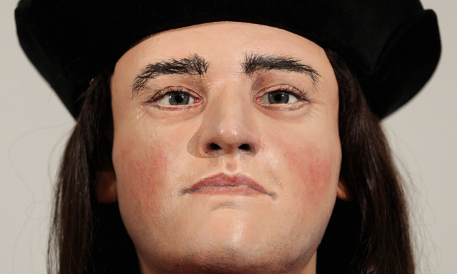 The face of King Richard III was unveiled in February.