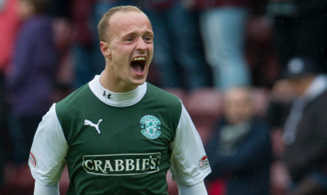 Leigh Griffiths has had much cause to celebrate this season.