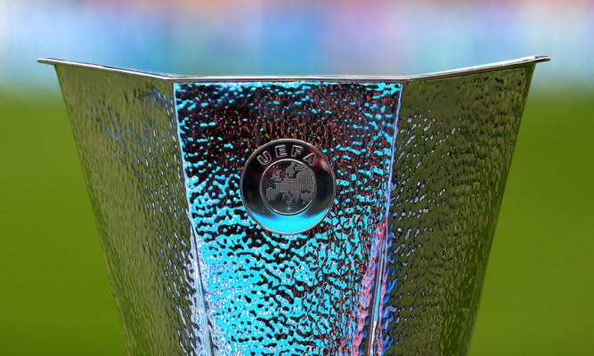 The Europa League trophy.