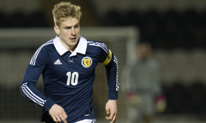 Stuart Armstrong makes the step up from the Under-21 squad.