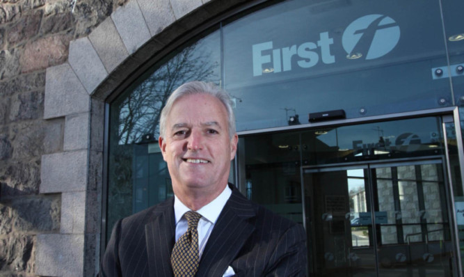 FirstGroup chief executive Tim O'Toole.