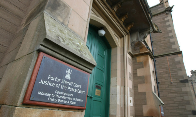 Forfar Sheriff Court.