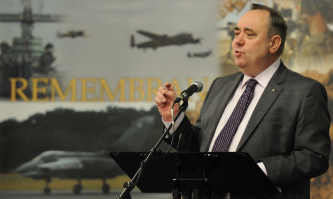 Mr Salmond used the Royal British Legion Scotland conference in Perth to announce details of First World War commemoration events beginning in 2014.