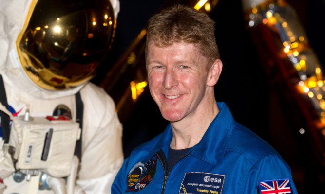 Major Tim Peake counts Comrie among his favourite places.