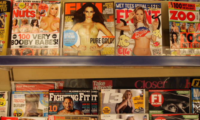 The groups claim shops displaying the magazines could be open to legal action by their staff.