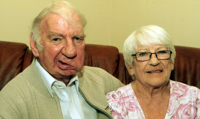 Communist Councillor Willie Clarke and his wife Betty.