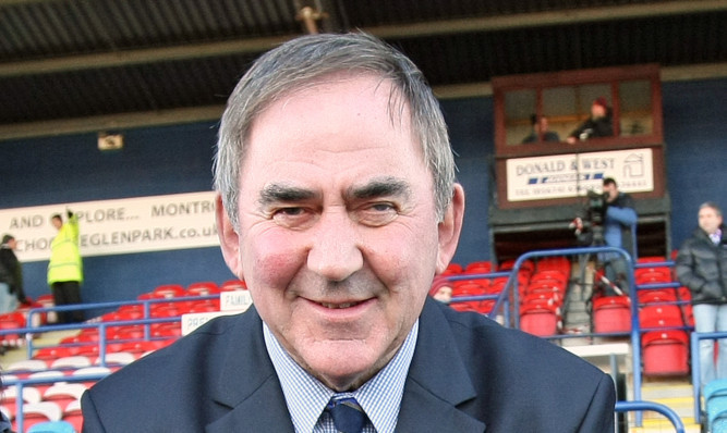 Montrose FC chairman Derek Sim.