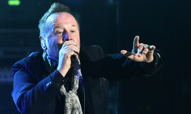 Jim Kerr and Simple Minds will be seeing the New Year in at Stonehaven.