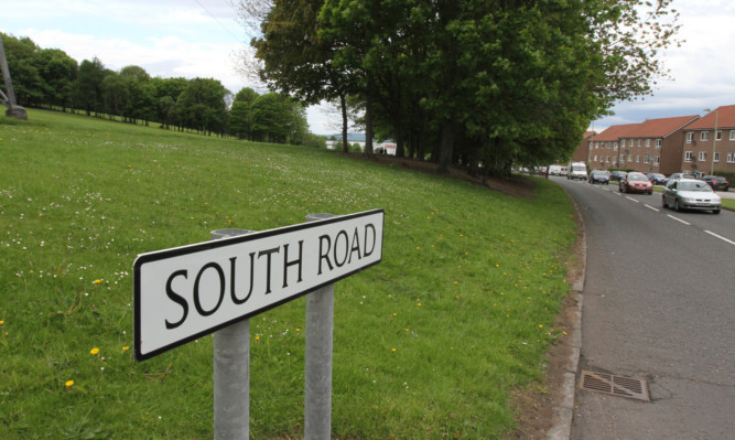 The incident happened on South Road on Wednesday afternoon.