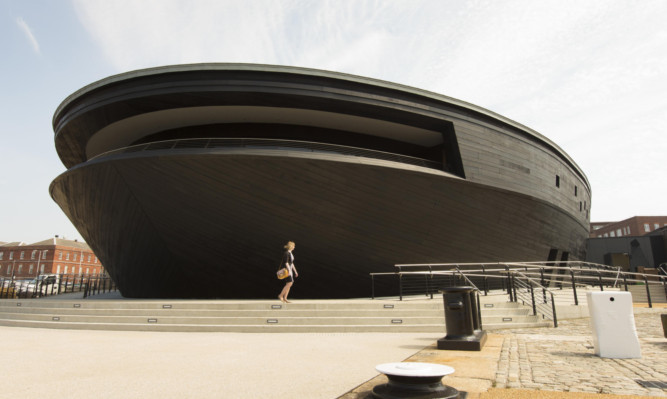 The new Mary Rose Museum in Portsmouth opens on Friday.