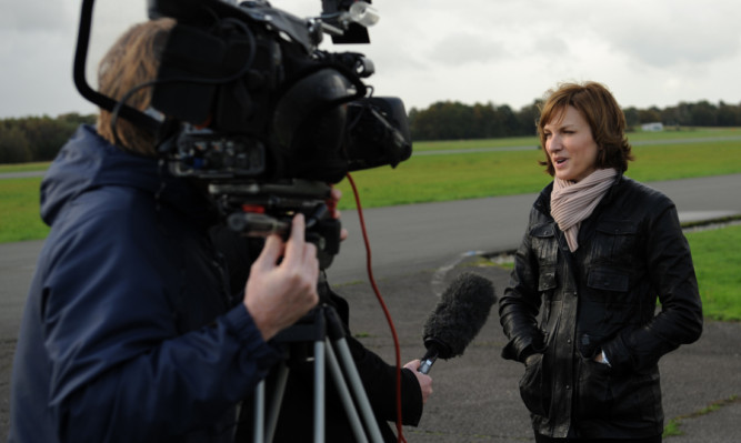 Antiques Roadshow presenter Fiona Bruce will visit Scone Palace on July 9.