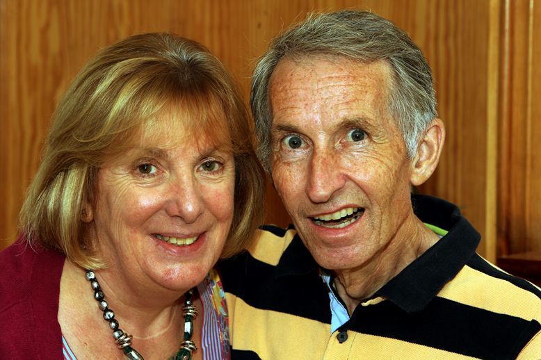 Alasdair McLeay, who suffers from motor neurone disease, and his wife Trudy McLeay, Dundee.