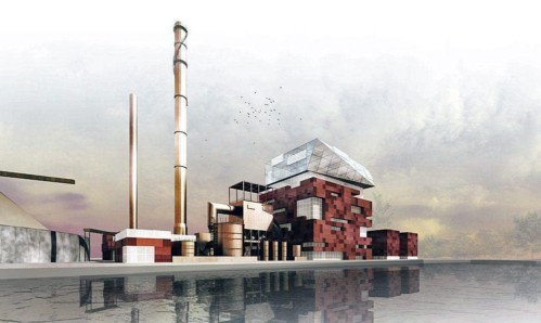 An impression of the Grangemouth plant.