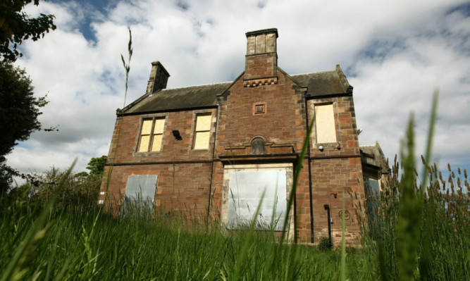 Part of the former Seaview Primary School in Monifieth, which could be sold for a third of the price it would have once fetched.