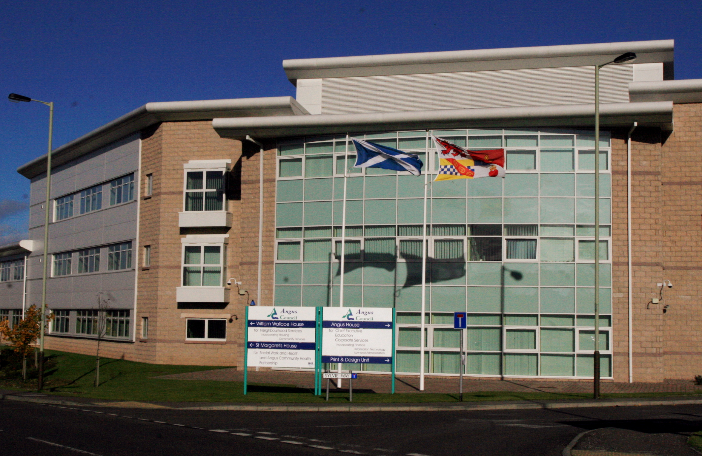 Angus Council HQ in Forfar.