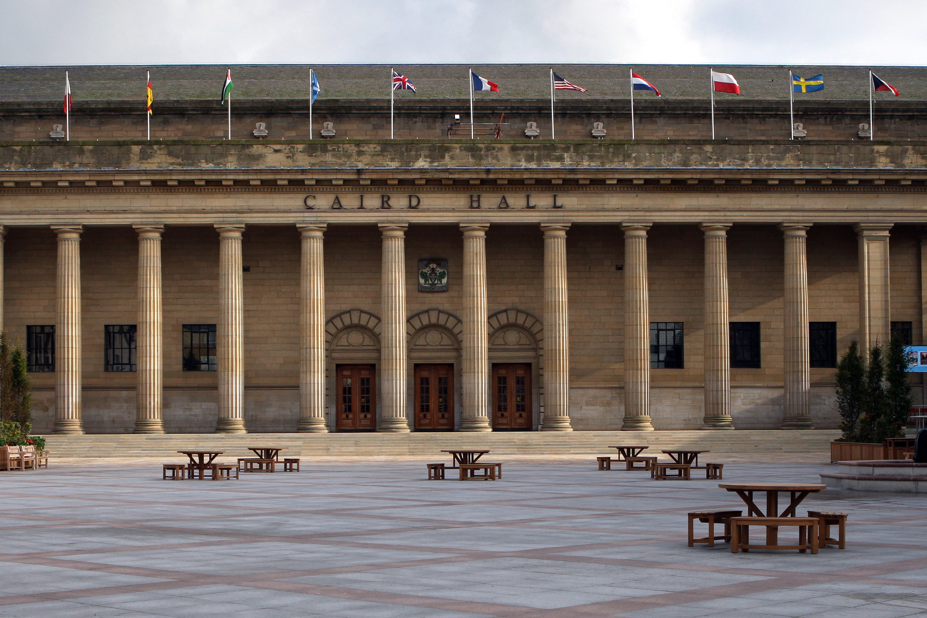 The Caird Hall.