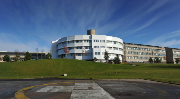 Ninewells Hospital in Dundee.