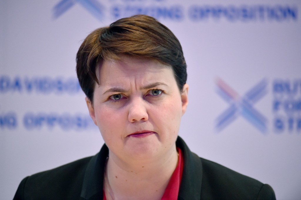 Ruth Davidson.