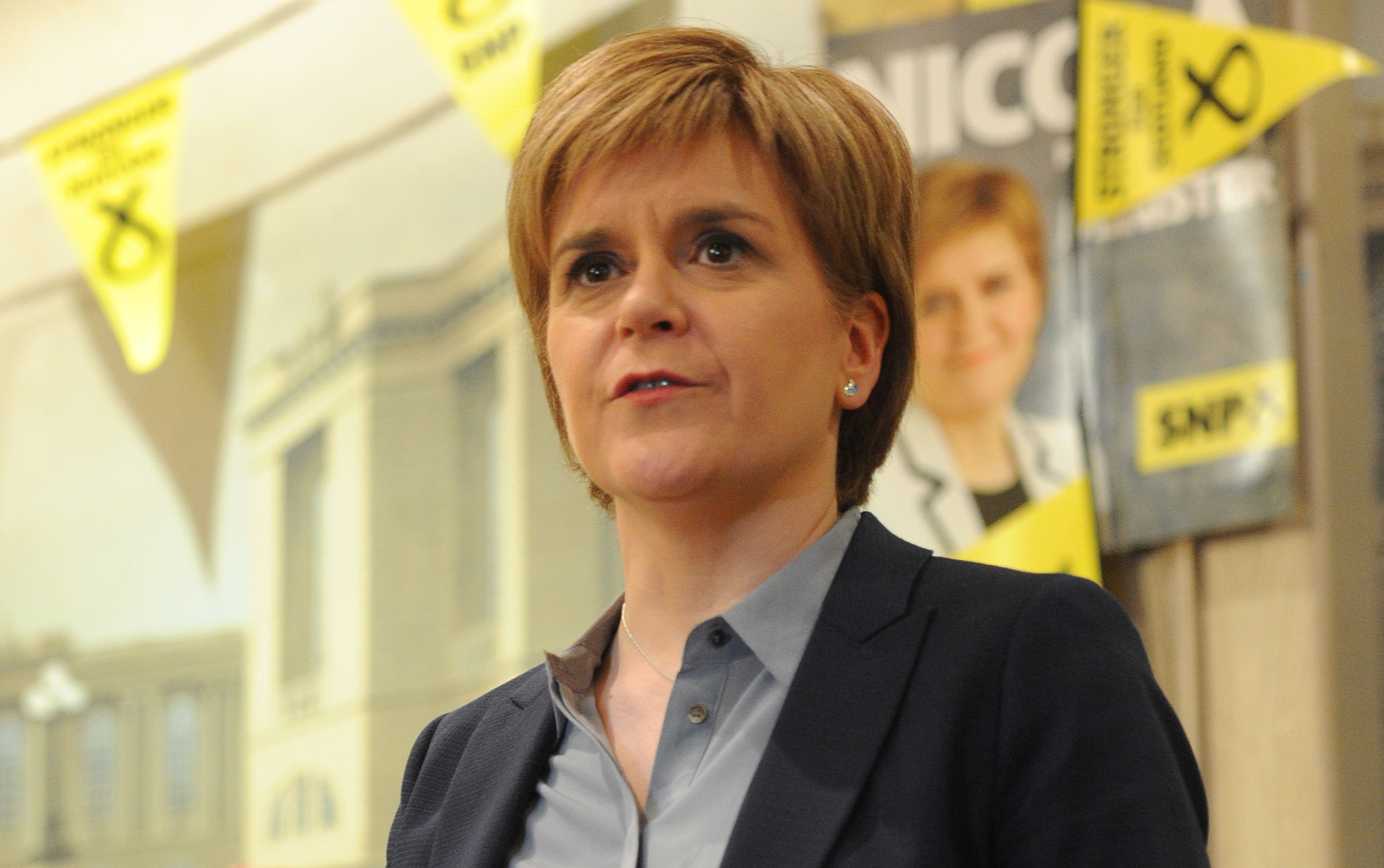 First Minister Nicola Sturgeon.