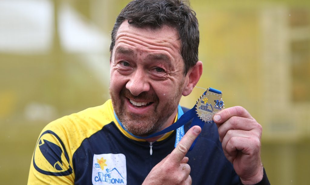 A delighted Chris Boardman