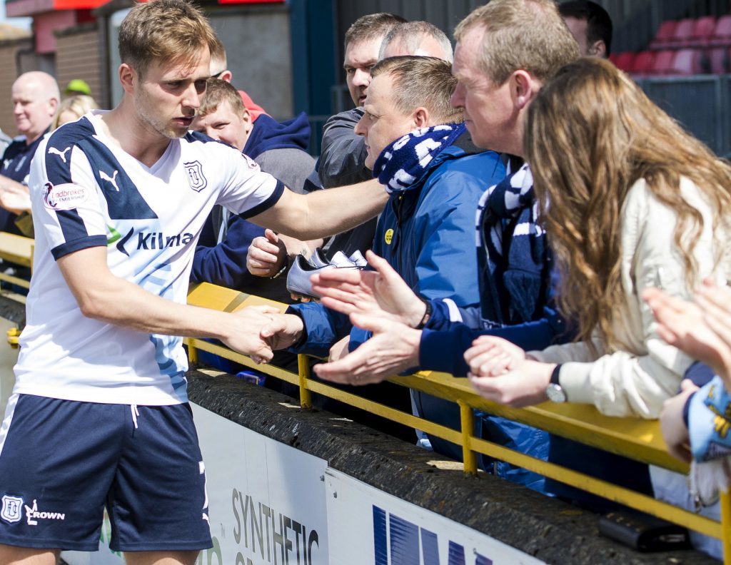 Was this a goodbye from Greg Stewart to Dundee fans?
