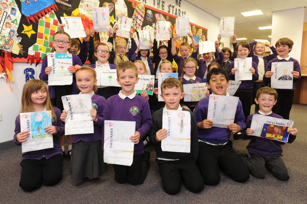 P2 at Langlands Primary School, Forfar
