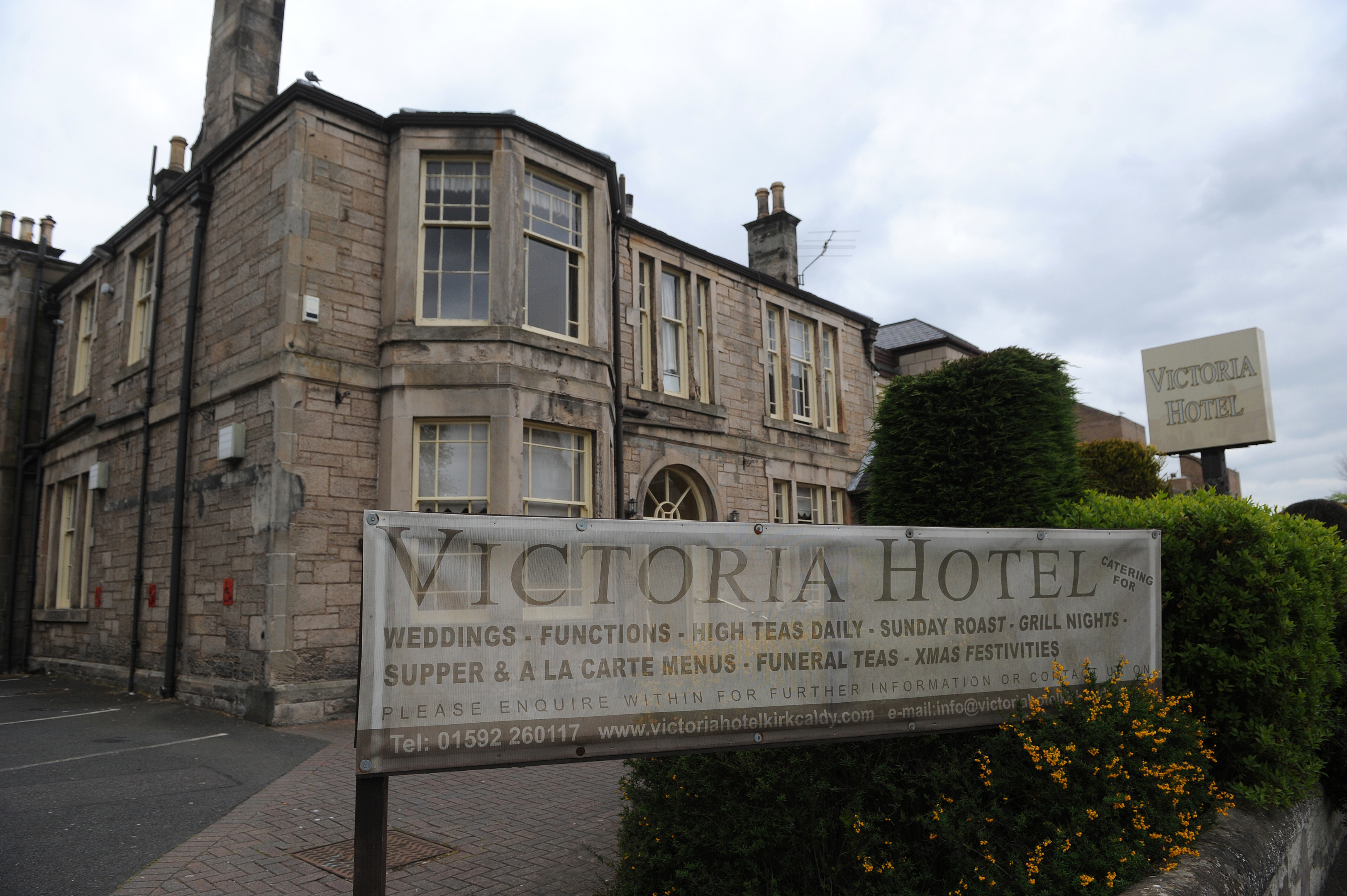 The Victoria Hotel.