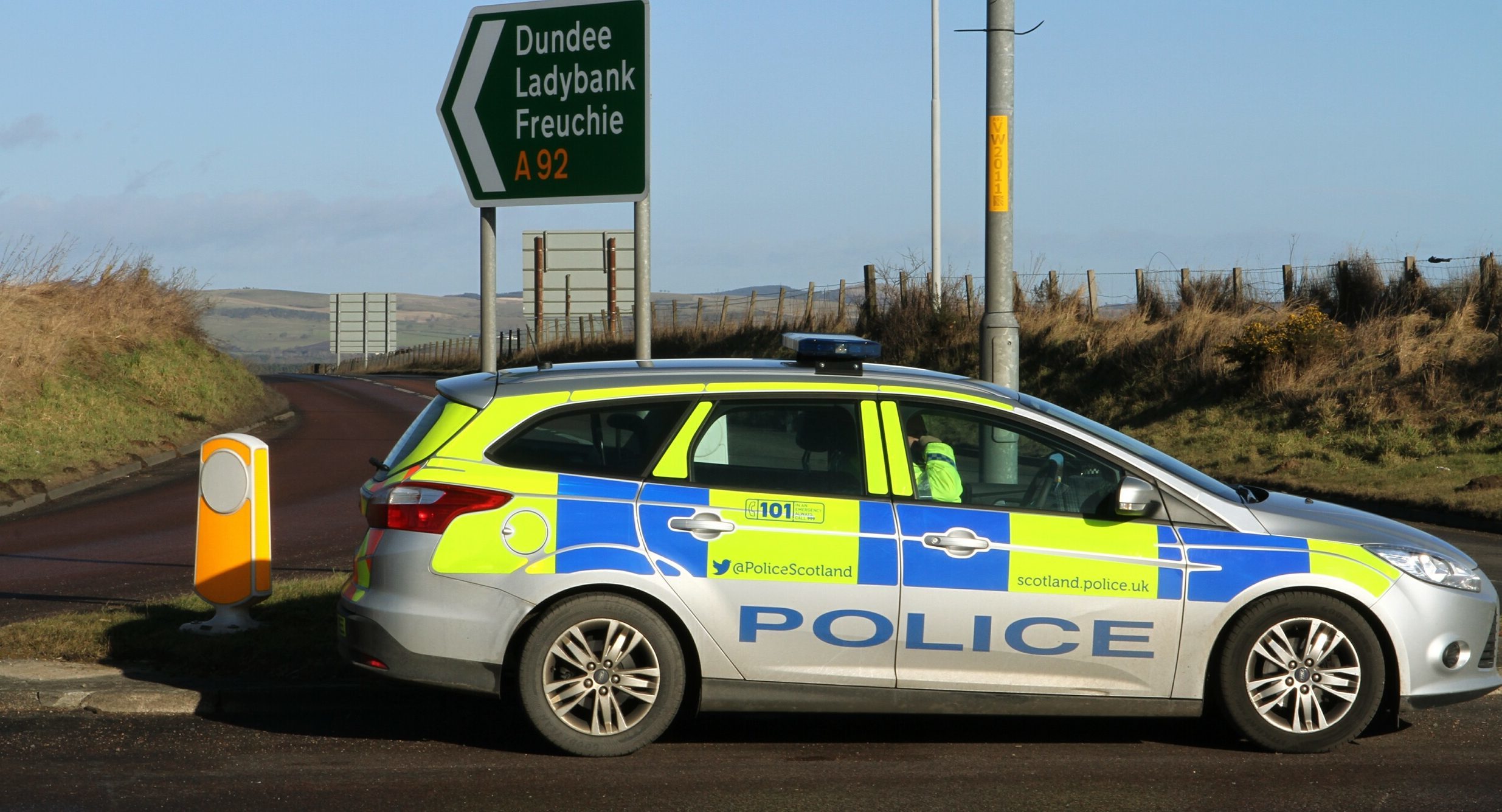Police closed the A92 near Freuchie after Mr Christie's death.