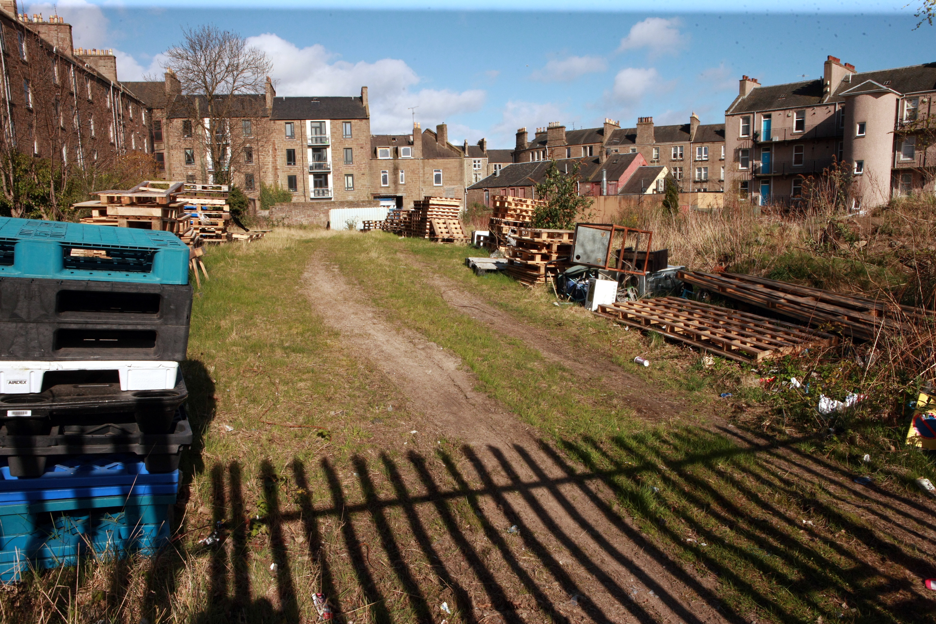 The Eliza Street site in Stobswell, where new housing will take shape.