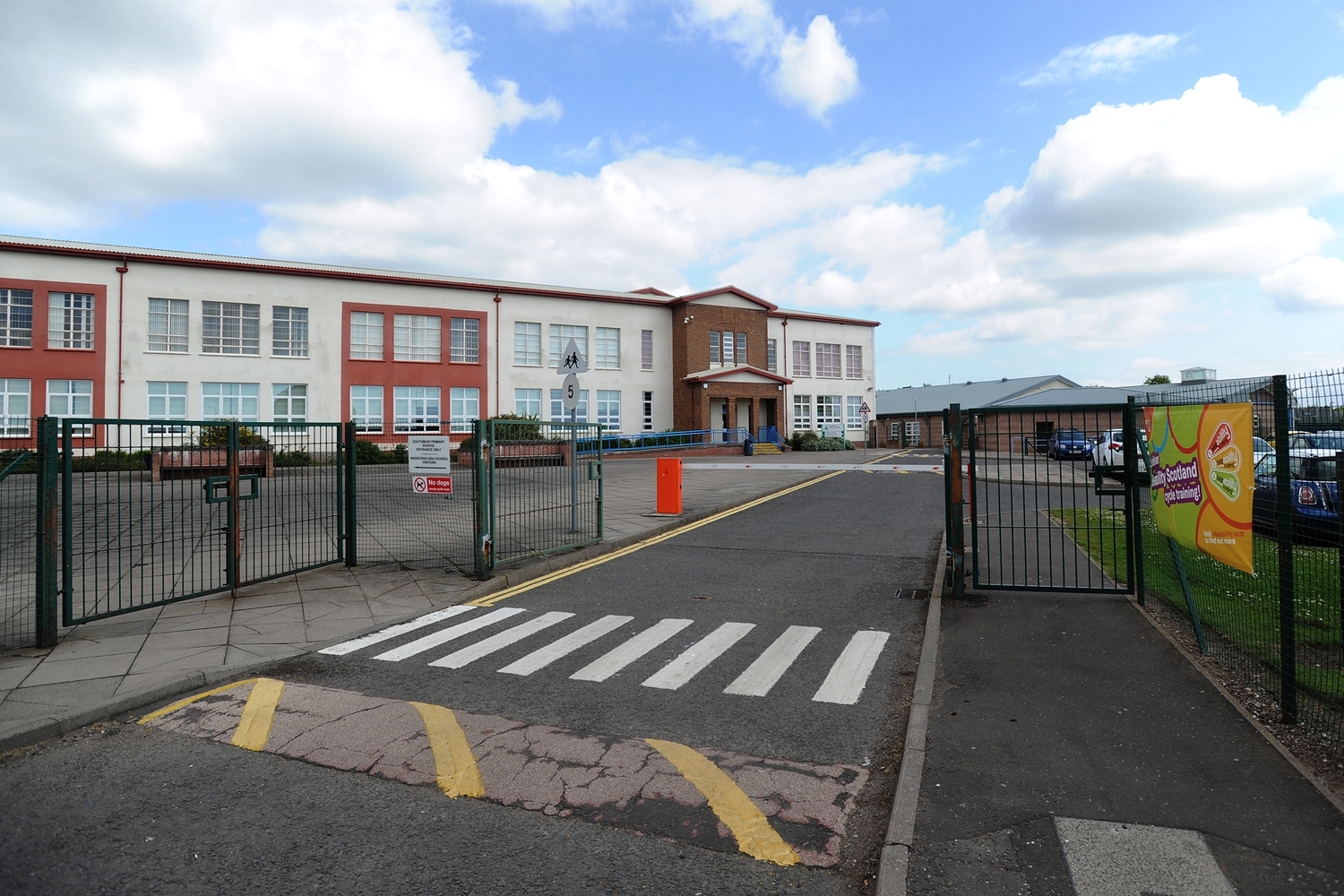 Southmuir Primary School is also closed